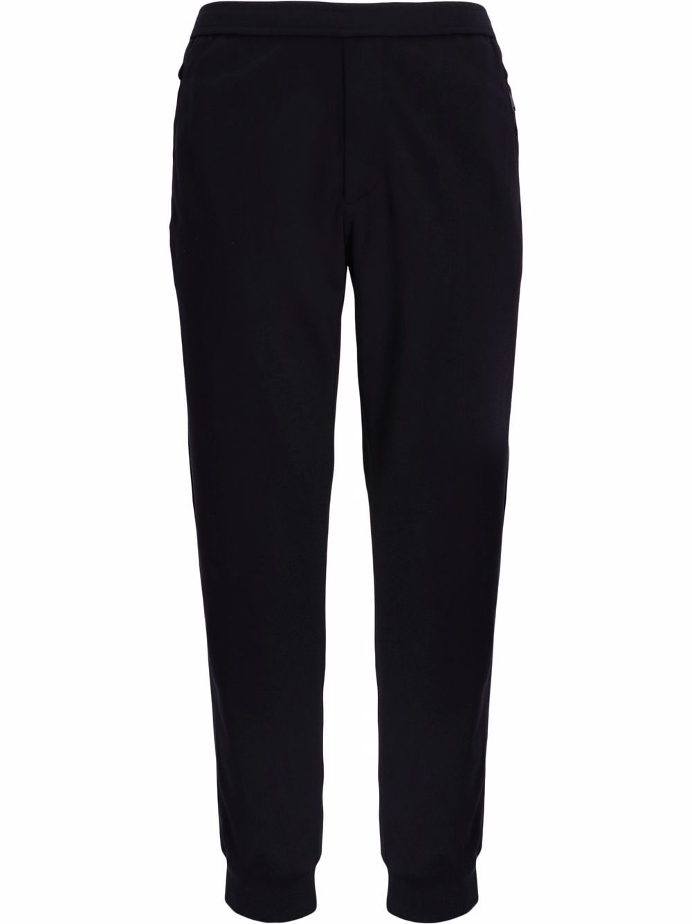 Armani Exchange elasticated-waist cotton track trousers - Blue von Armani Exchange