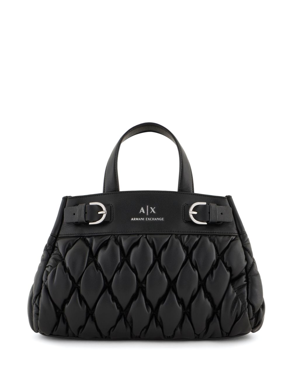 Armani Exchange embossed-logo tote bag - Black von Armani Exchange