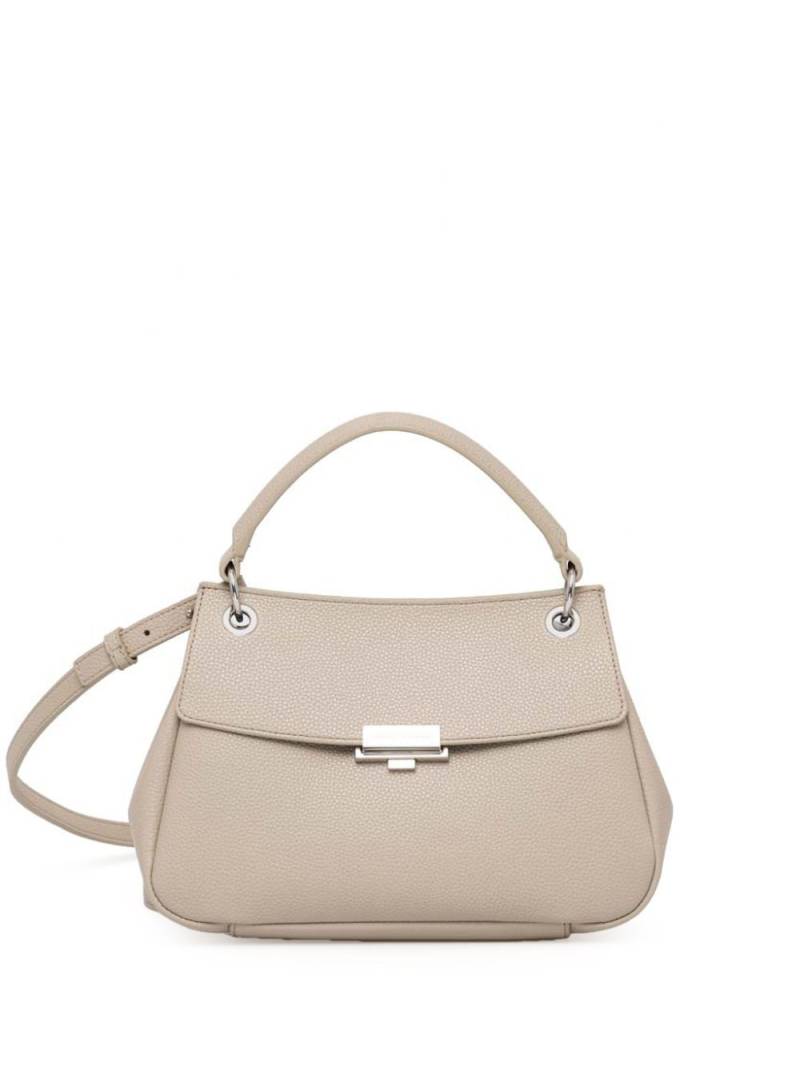 Armani Exchange flap two-way crossbody bag - Neutrals von Armani Exchange