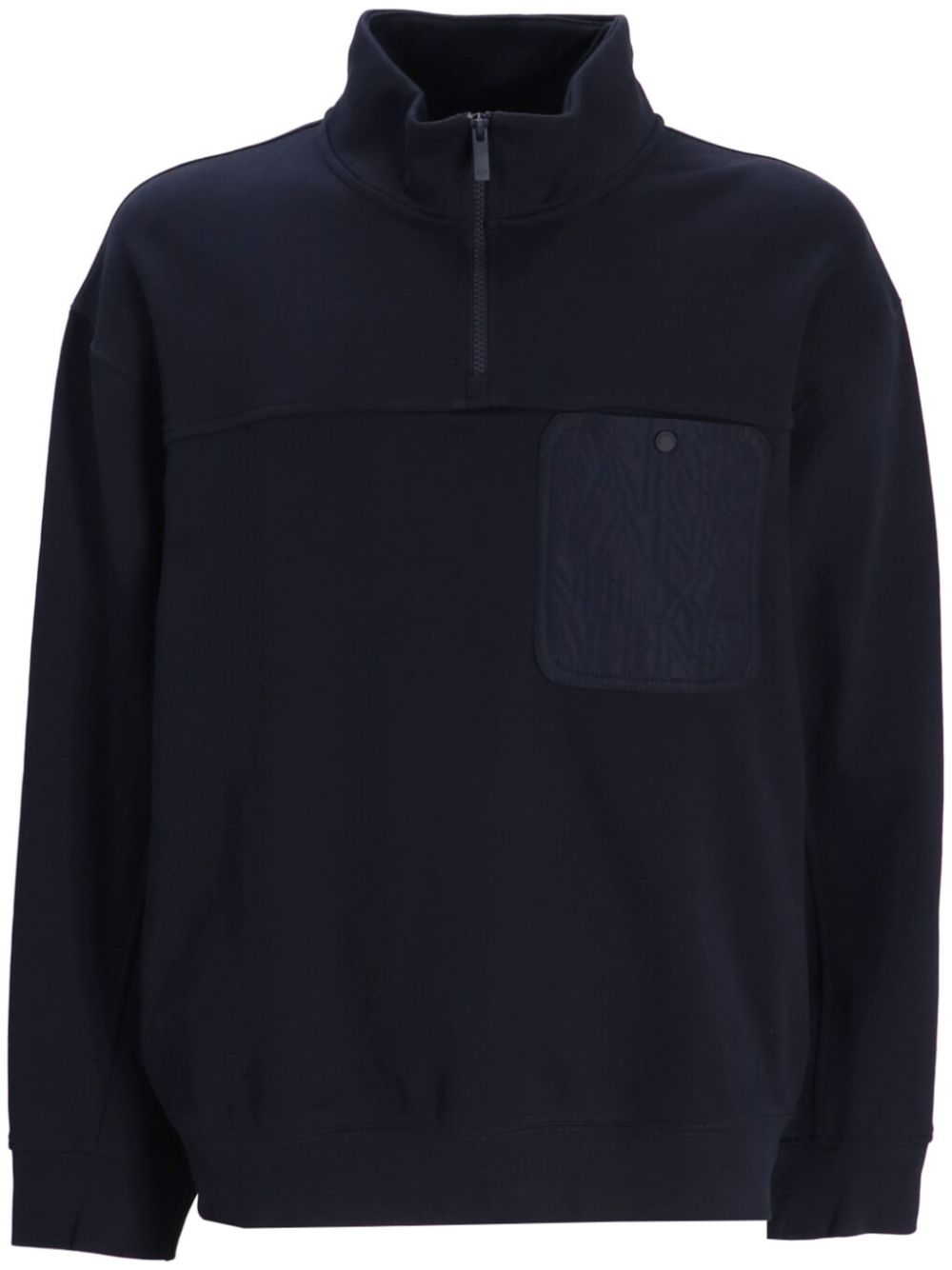 Armani Exchange half-zip sweatshirt - Blue von Armani Exchange