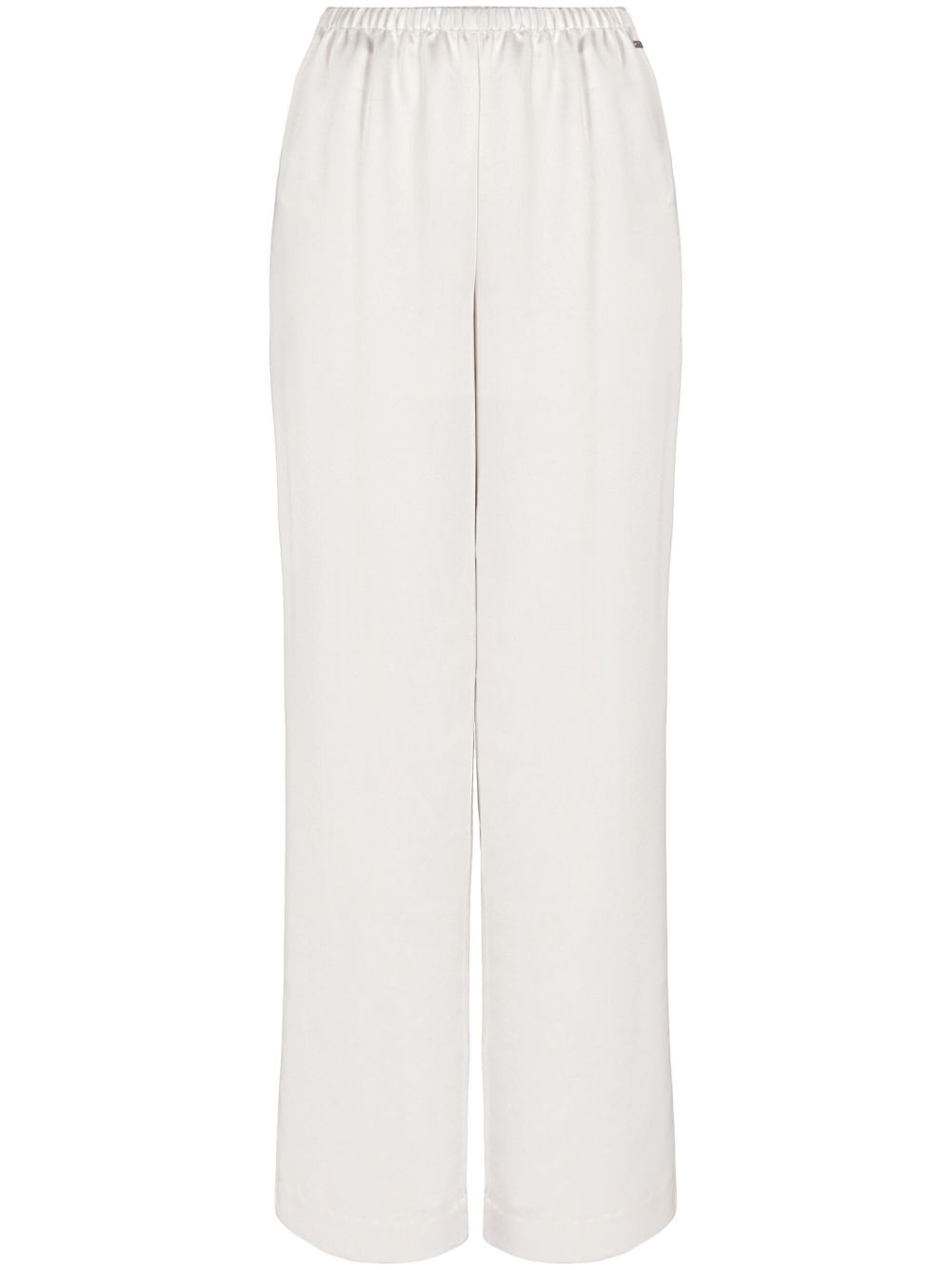 Armani Exchange high-waisted joggers - White von Armani Exchange