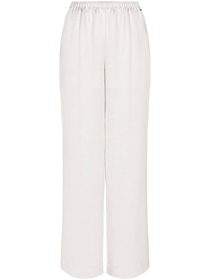 Armani Exchange high-waisted joggers - White von Armani Exchange