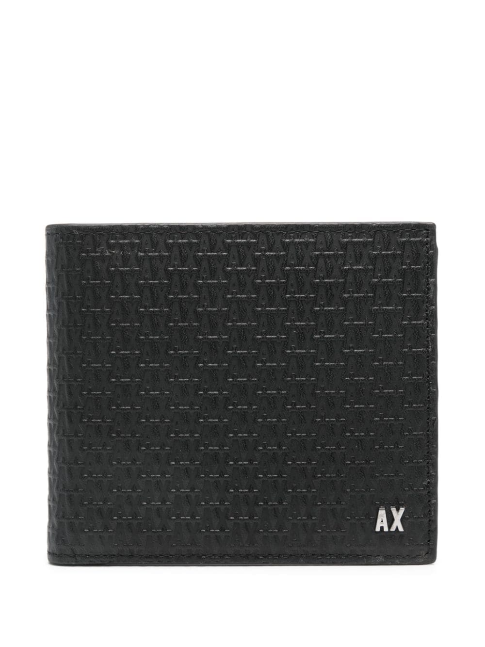 Armani Exchange leather wallet - Black von Armani Exchange