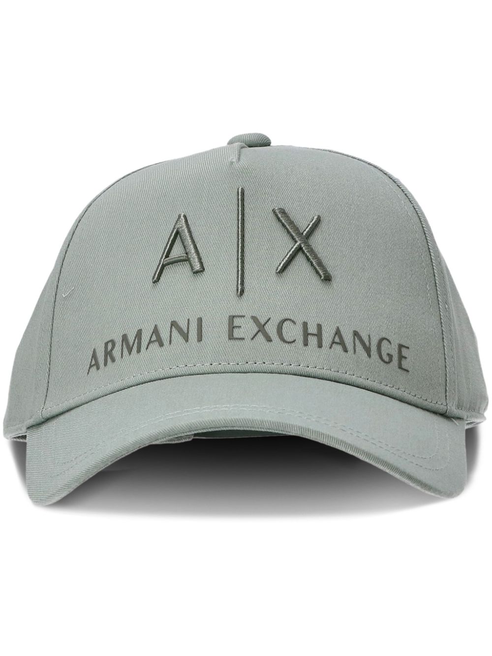 Armani Exchange logo cap - Green von Armani Exchange