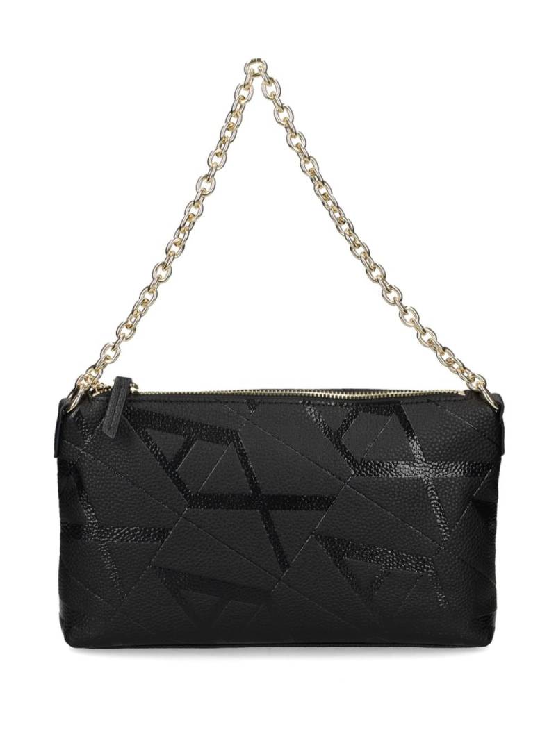 Armani Exchange logo-debossed shoulder bag - Black von Armani Exchange