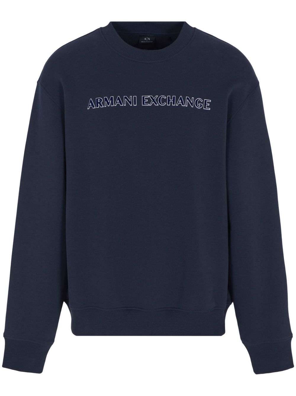 Armani Exchange logo-print sweatshirt - Blue von Armani Exchange