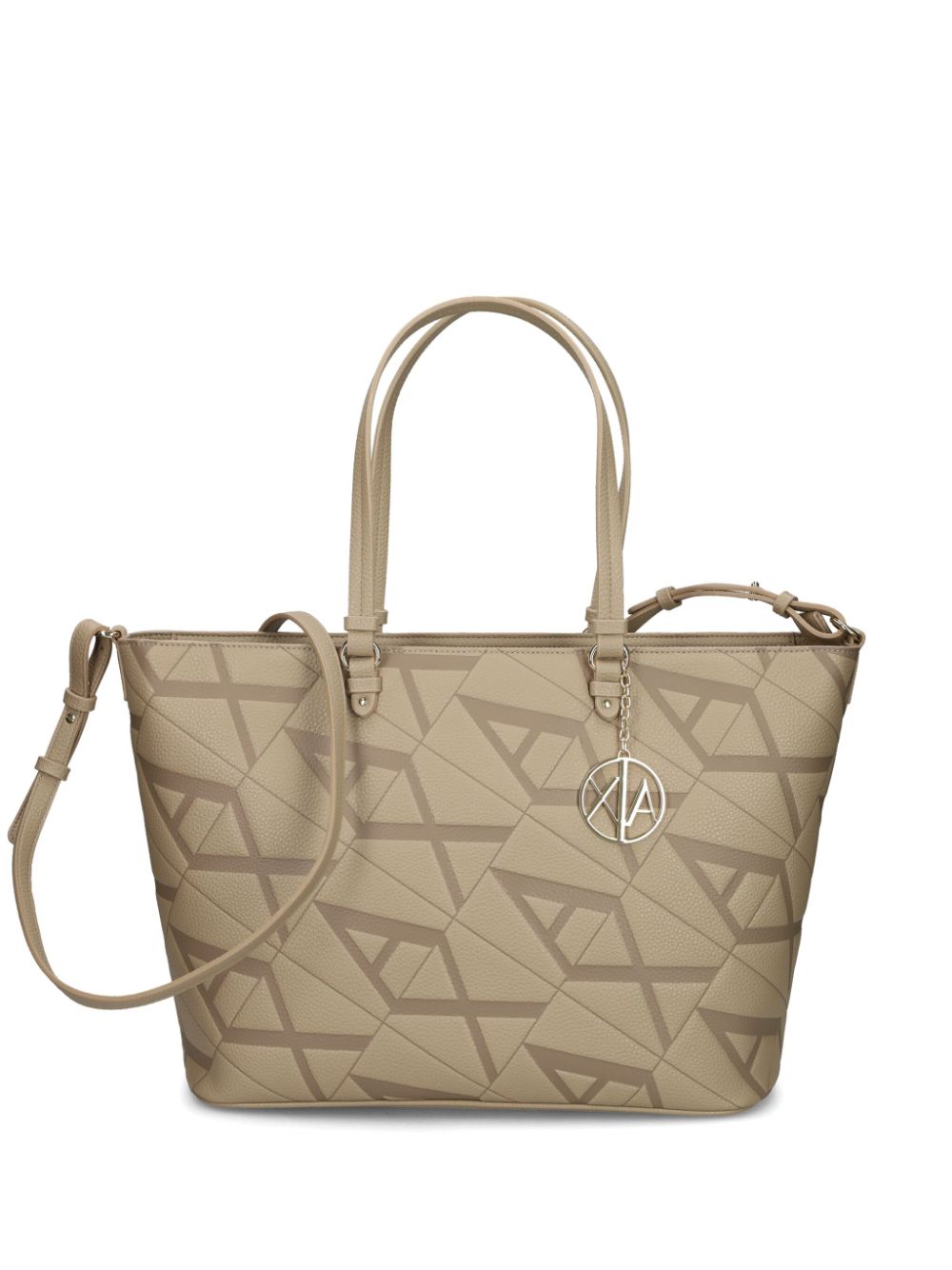 Armani Exchange logo-print tote bag - Neutrals von Armani Exchange