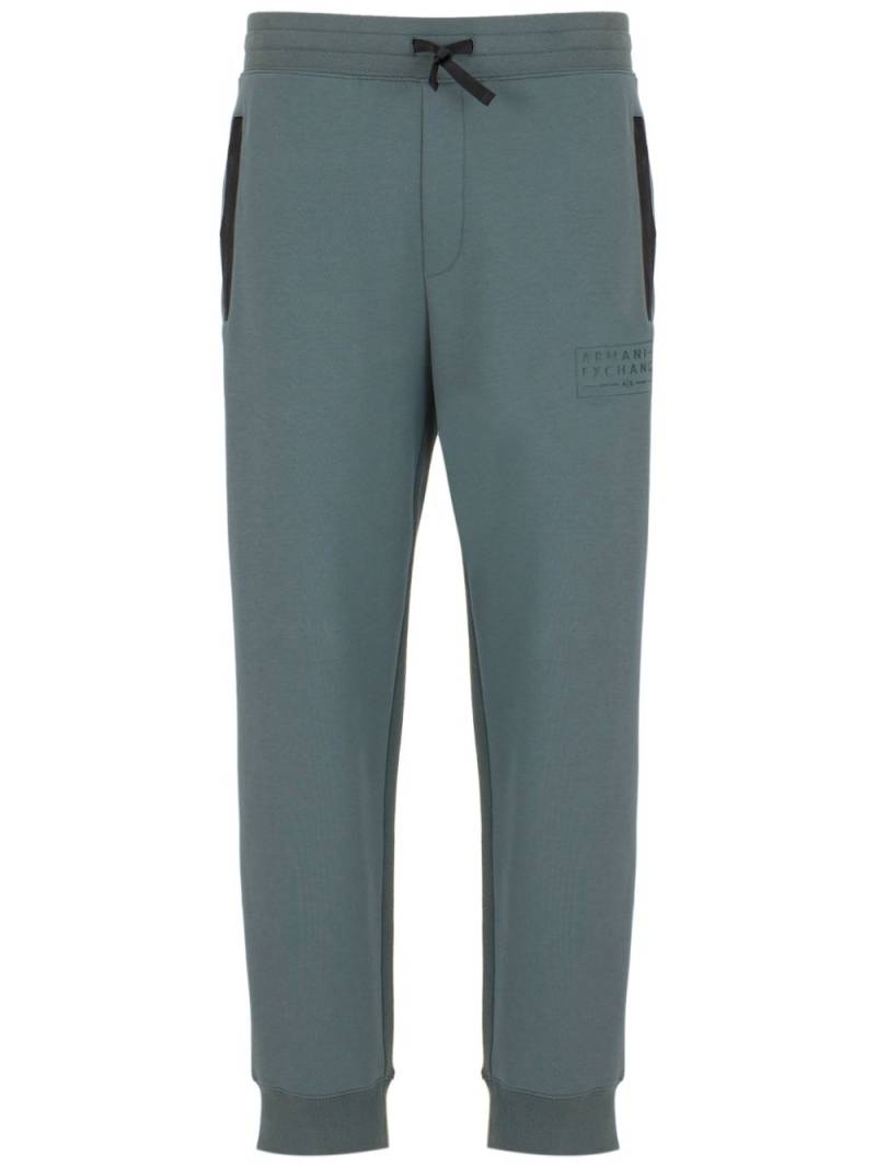 Armani Exchange logo-print track pants - Grey von Armani Exchange