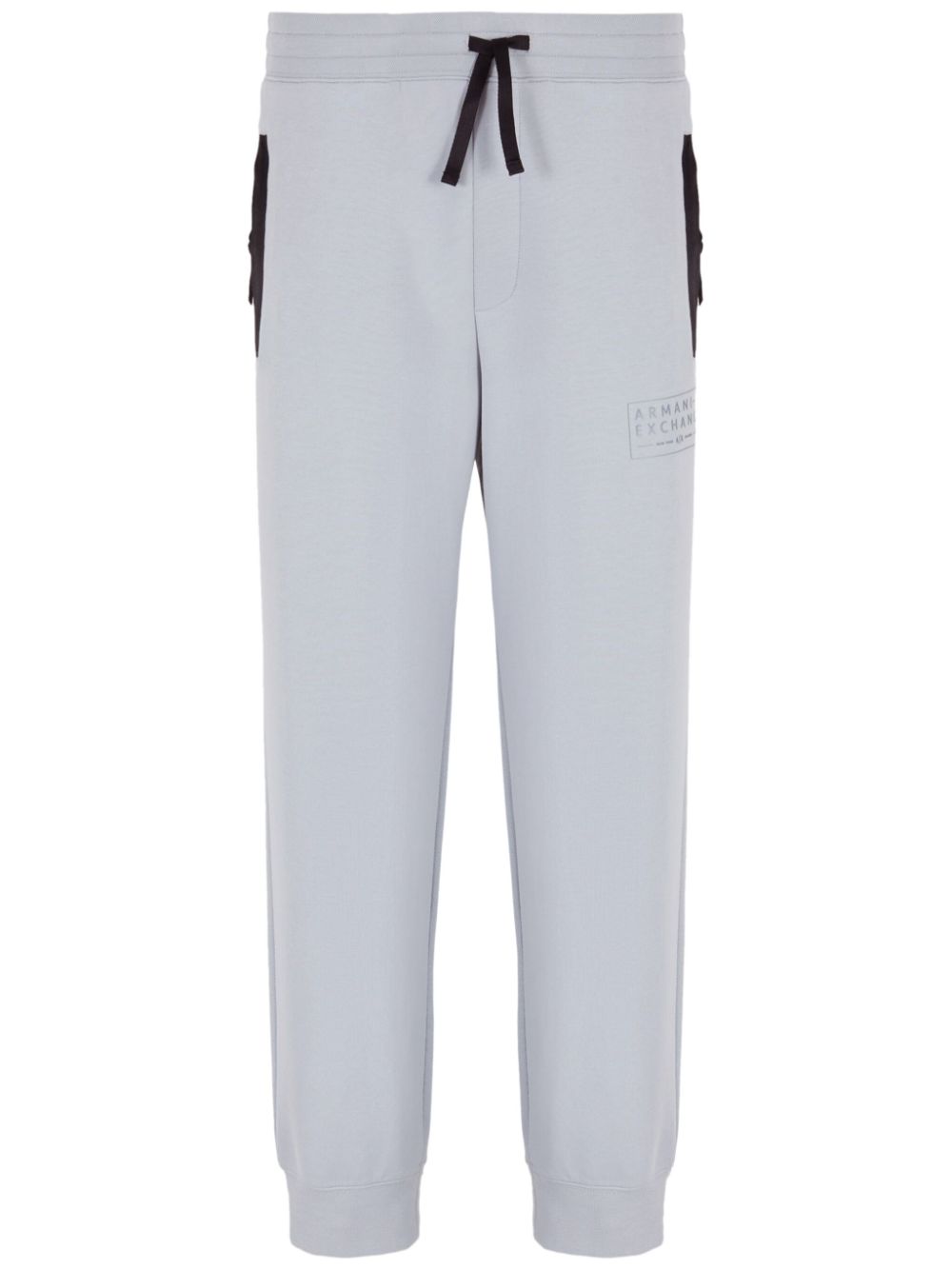 Armani Exchange logo-print track pants - Grey von Armani Exchange