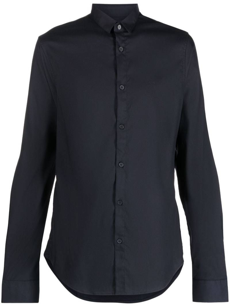 Armani Exchange long-sleeve shirt - Blue von Armani Exchange