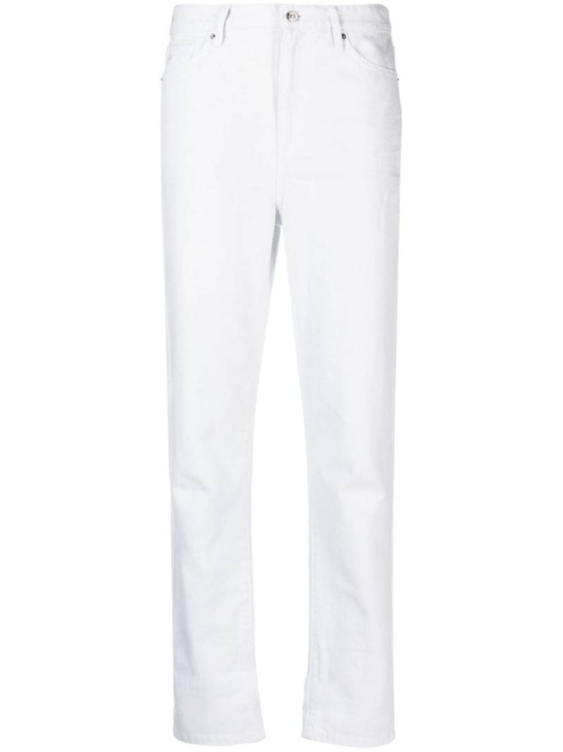 Armani Exchange mid-rise cropped jeans - White von Armani Exchange