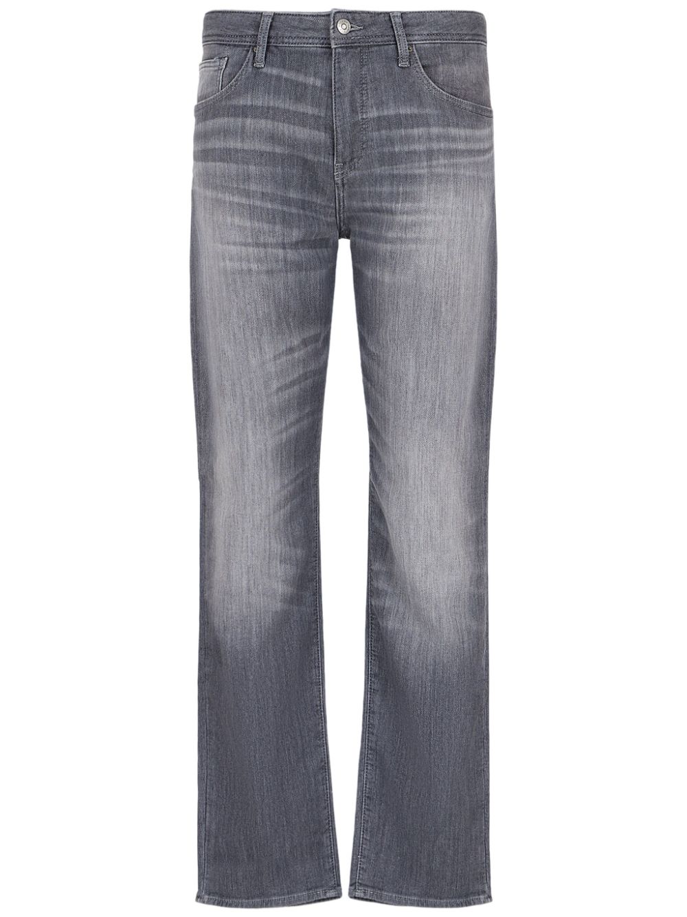 Armani Exchange mid-rise straight-leg jeans - Grey von Armani Exchange