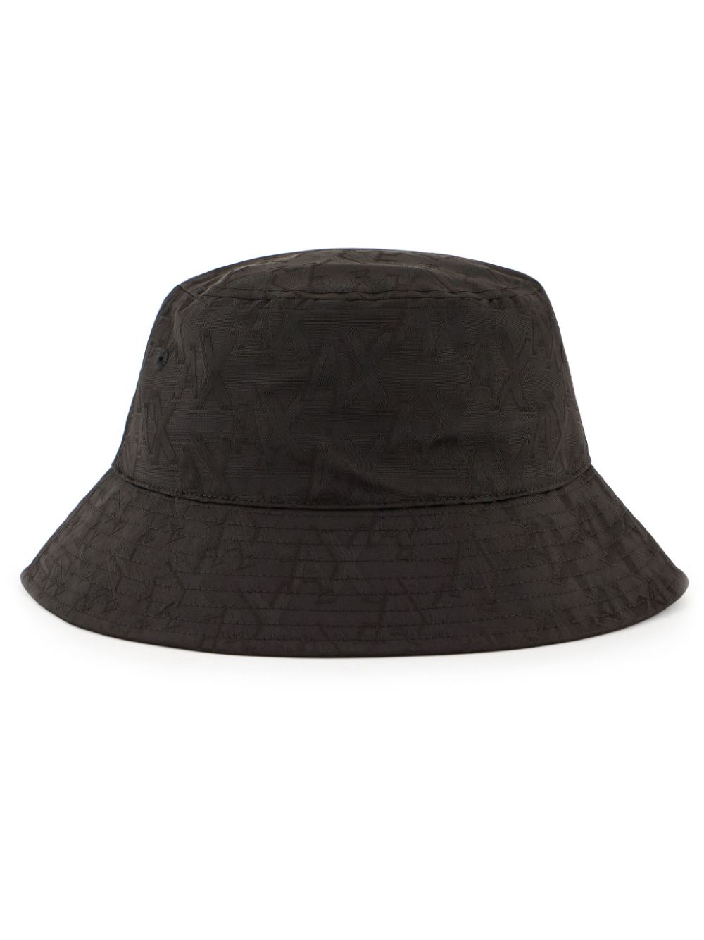 Armani Exchange monogram bucket hat - Brown von Armani Exchange