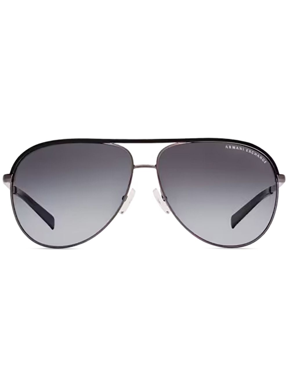 Armani Exchange navigator-frame sunglasses - Grey von Armani Exchange