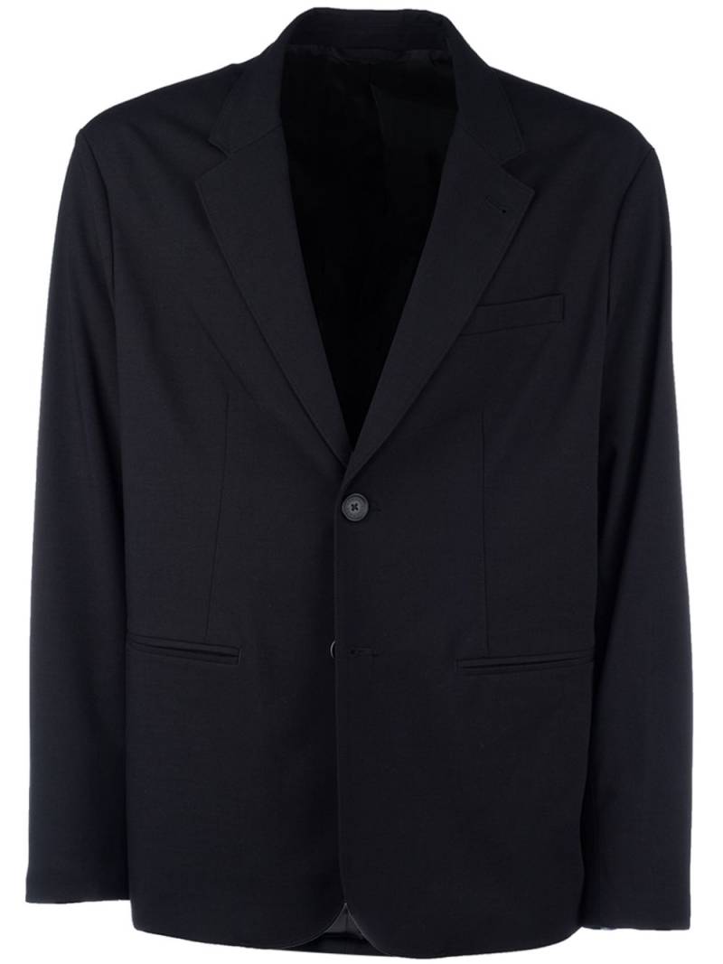 Armani Exchange single-breasted blazer - Black von Armani Exchange