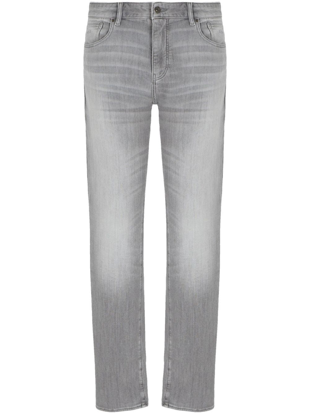 Armani Exchange washed-effect jeans - Grey von Armani Exchange