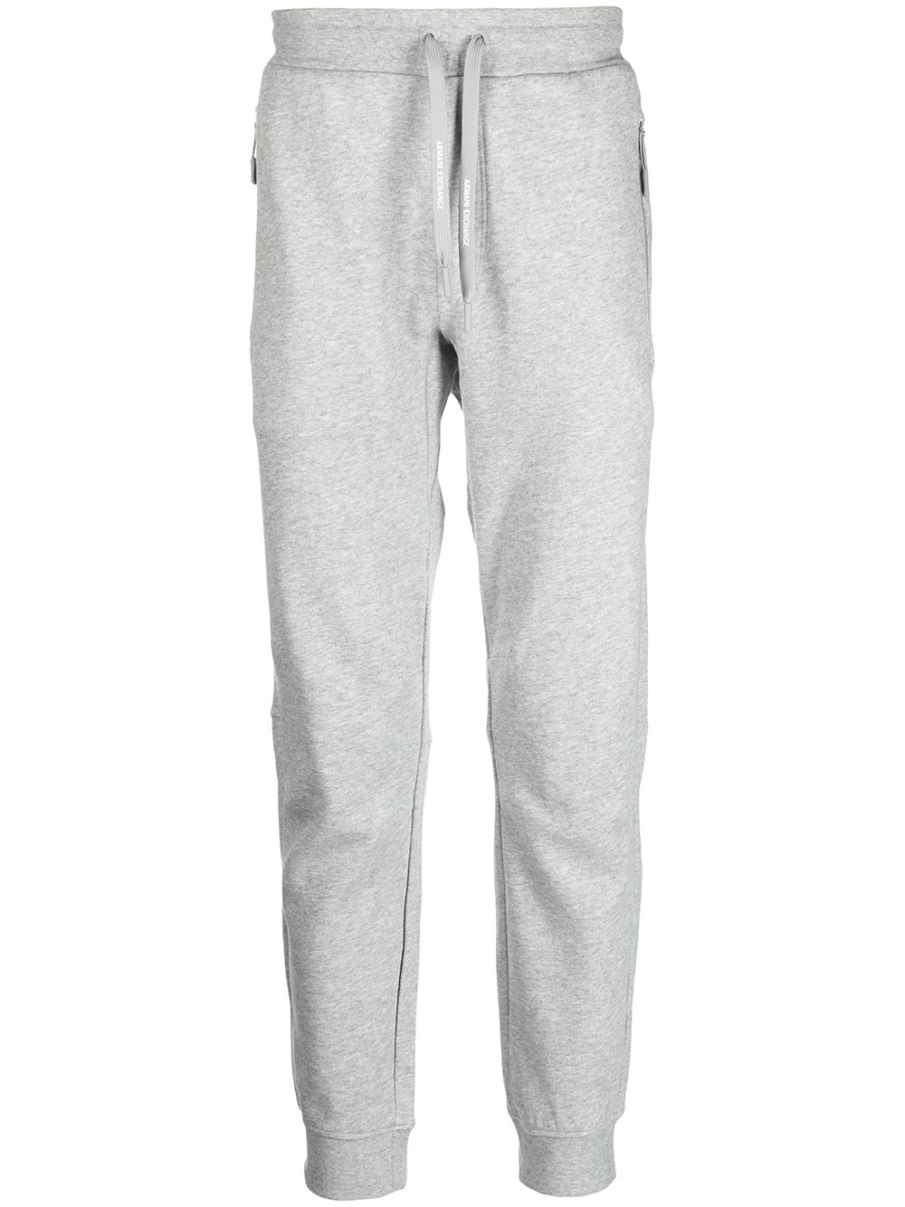 Armani Exchange zip-pocket tapered track pants - Grey von Armani Exchange