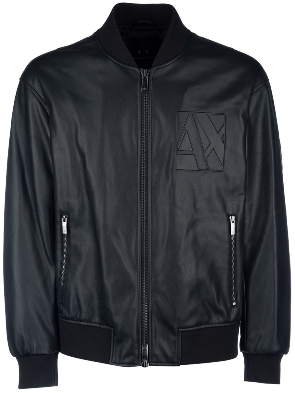 Armani Exchange zip-up bomber jacket - Black von Armani Exchange