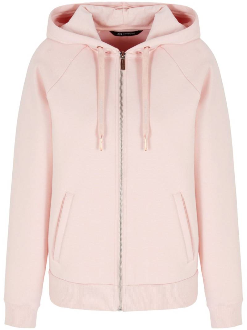 Armani Exchange zip-up hoodie - Pink von Armani Exchange