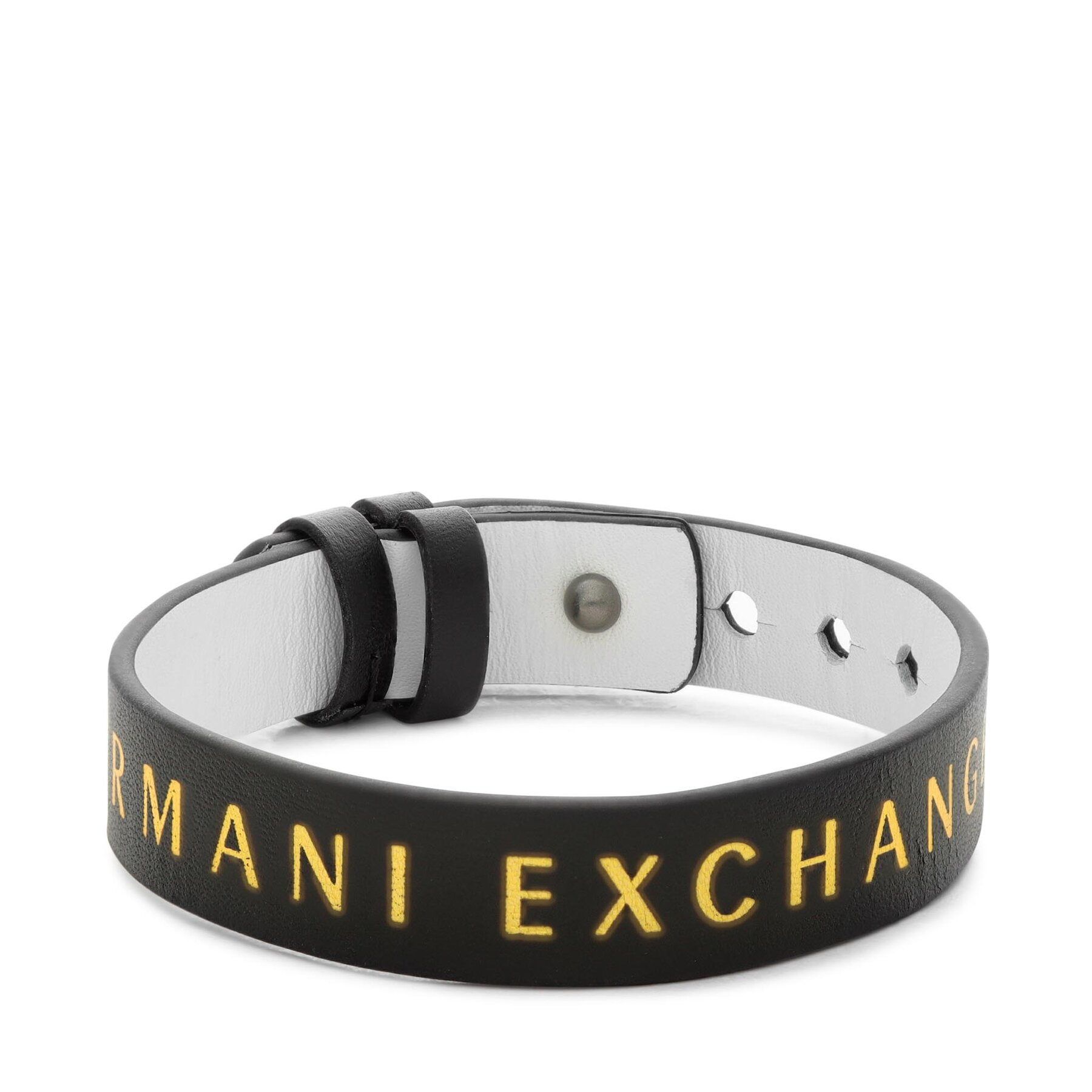 Armband Armani Exchange Logo AXG0107040 Weiß von Armani Exchange