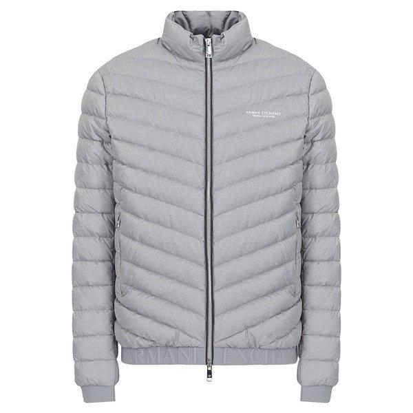 Armani Exchange - Steppjacke  Bequem sitzend, für Herren, Grau, Größe S von Armani Exchange