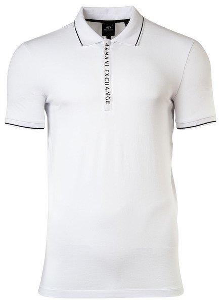 Armani Exchange - Poloshirt  Bequem sitzend, für Herren, Weiss, Größe XXL von Armani Exchange