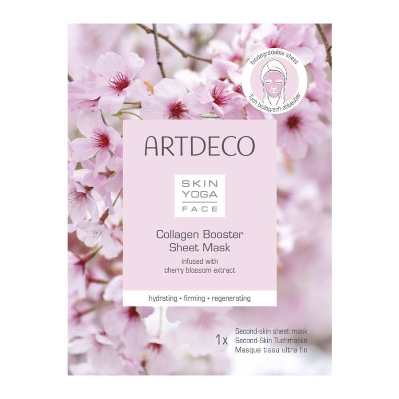 ARTDECO Skin Yoga Face ARTDECO Skin Yoga Face Collagen Booster Sheet Mask tuchmaske 23.0 ml von Artdeco