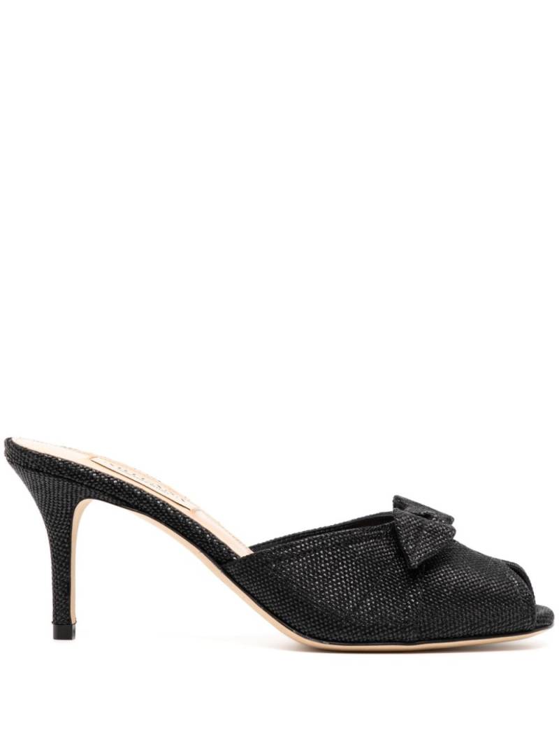 Arteana Varenna 75mm mules - Black von Arteana