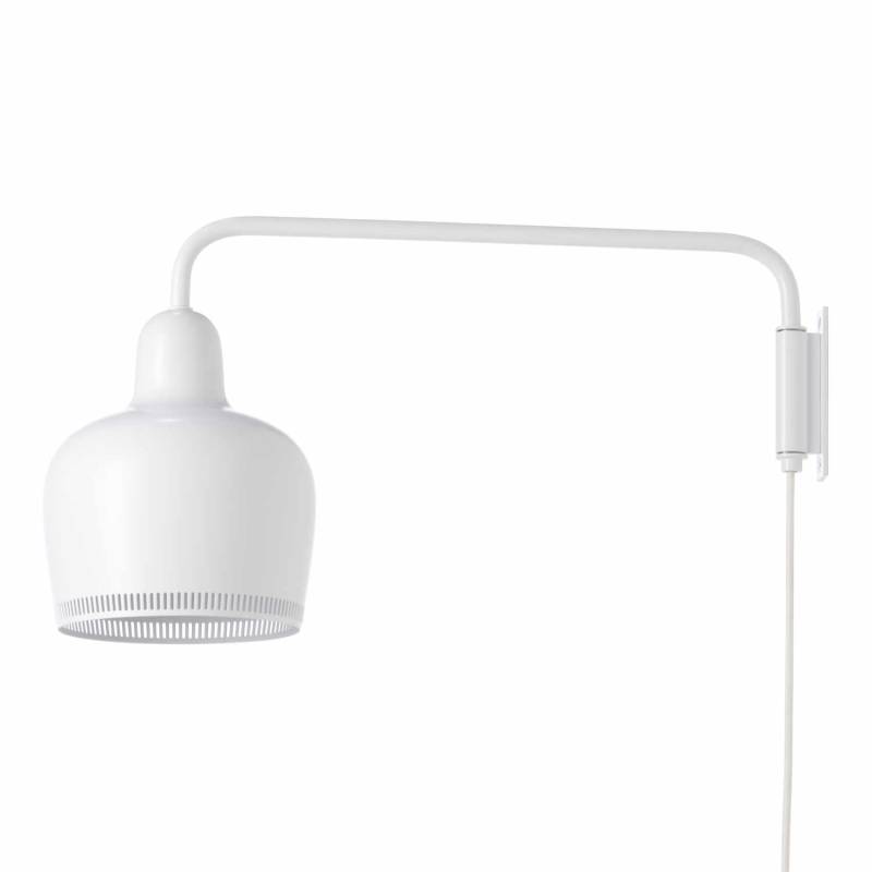 A330S Golden Bell Wall Light Wandleuchte, Farbe weiss von Artek