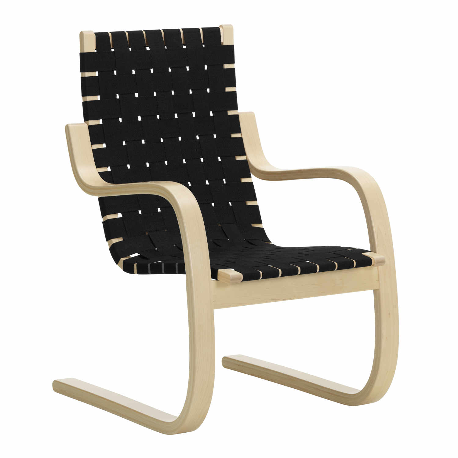 Armchair 406 Sessel, Farbe schwarz von Artek