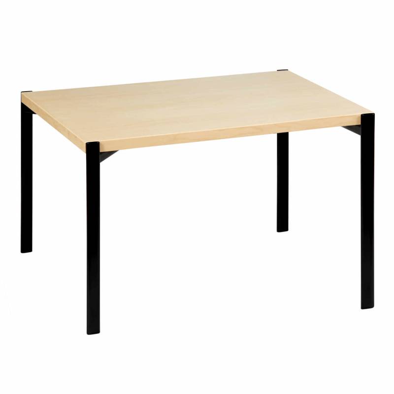 Kiki Low Table Couchtisch, Grösse l. 60 cm, Tischplatte birke, natural lackiert von Artek