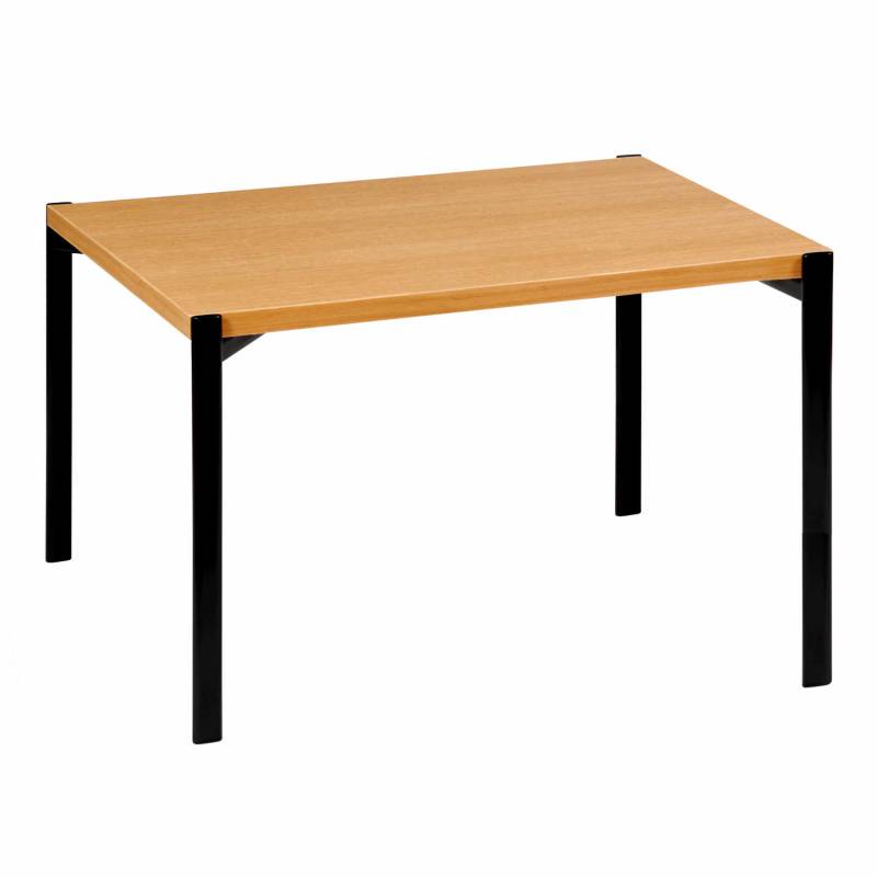 Kiki Low Table Couchtisch, Grösse l. 60 cm, Tischplatte eiche, natural lackiert von Artek