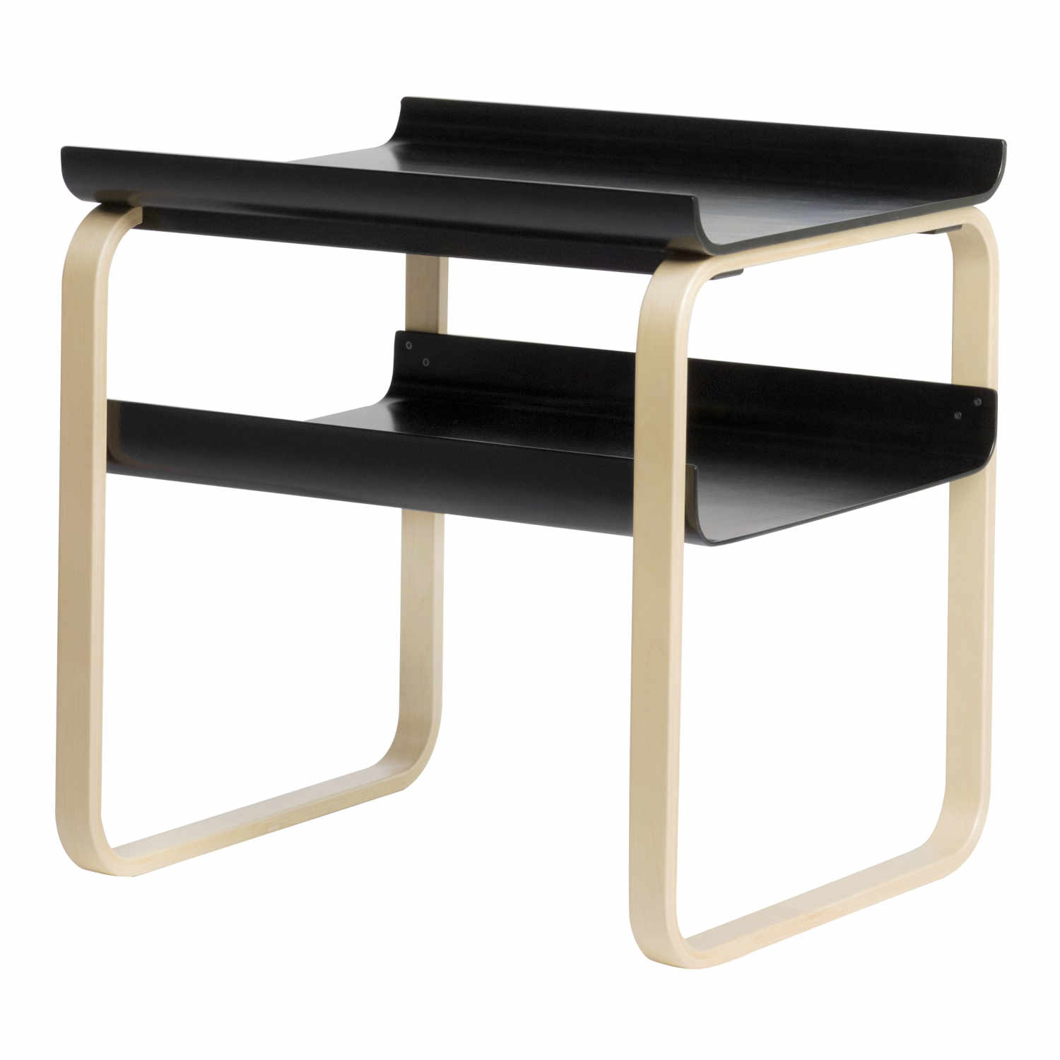 Side Table 915 Beistelltisch, Farbe schwarz von Artek