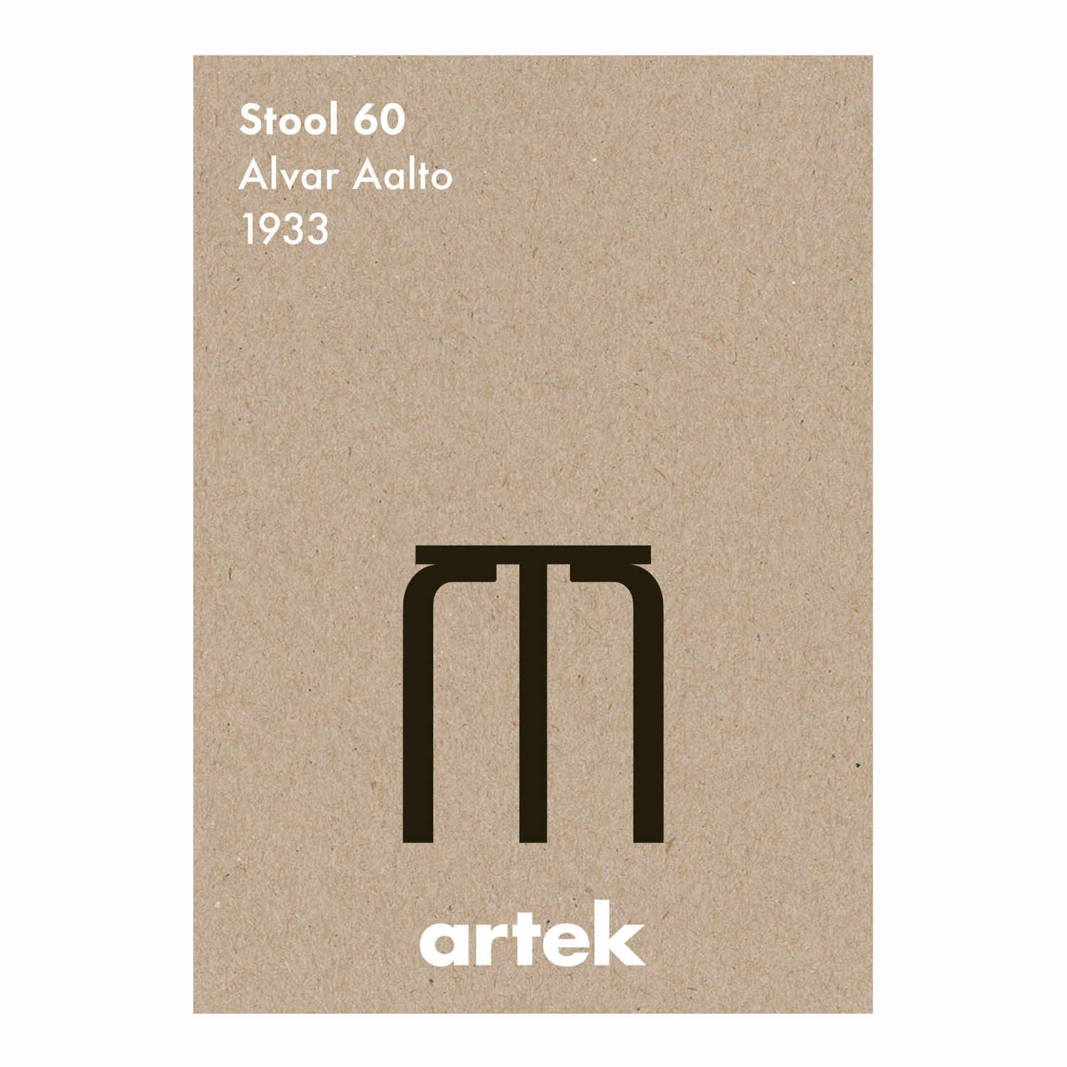 Stool 60 Poster von Artek