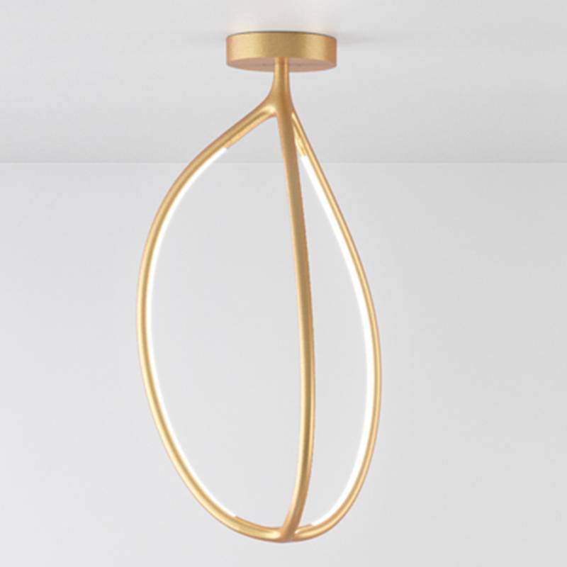 Arrival 70 Deckenleuchte, Farbe gold von Artemide