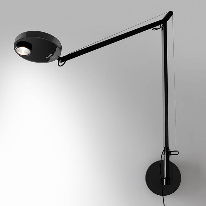 Demetra Professional Wall LED Wandleuchte, Farbe schwarz matt von Artemide