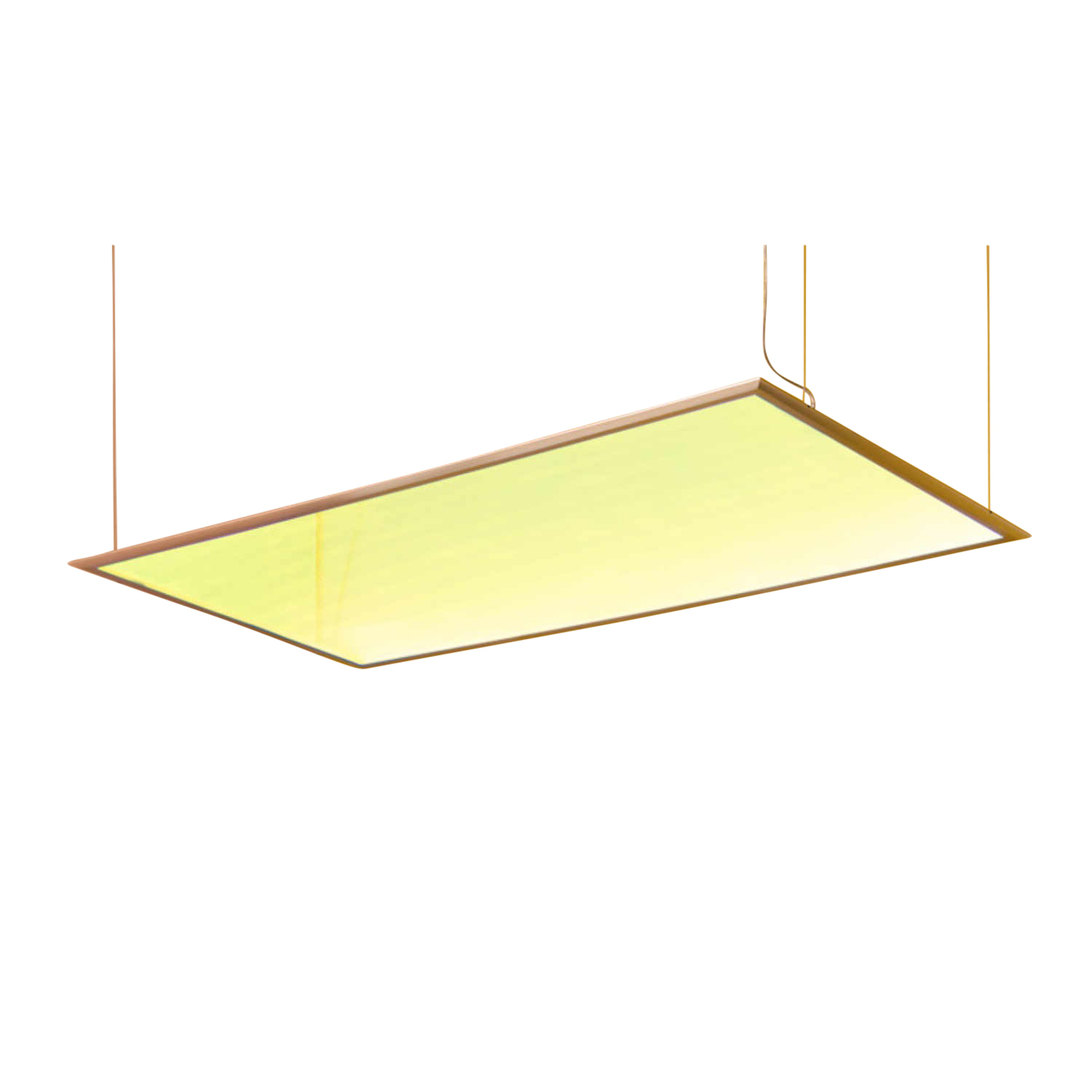 Discovery Space Rectangular LED Pendelleuchte, Farbe aluminium satiniert von Artemide