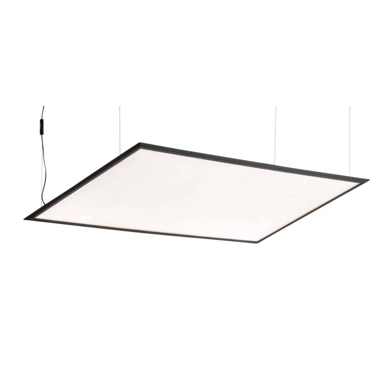 Discovery Space Square LED Pendelleuchte, Farbe aluminium satiniert von Artemide