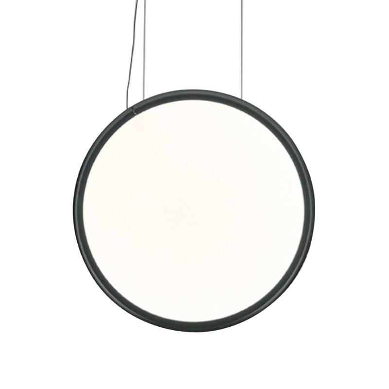 Discovery Vertical 100 Suspension LED Pendelleuchte, Farbe aluminium satiniert von Artemide