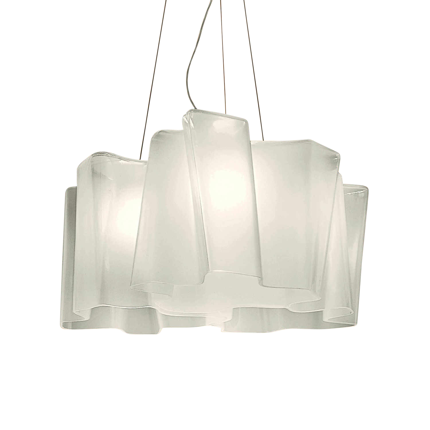 Logico Suspension 3x120° Pendelleuchte, Diffusor rauchgrau Logico Suspension 3x120° Pendelleuchte, Diffusor rauchgrau von Artemide