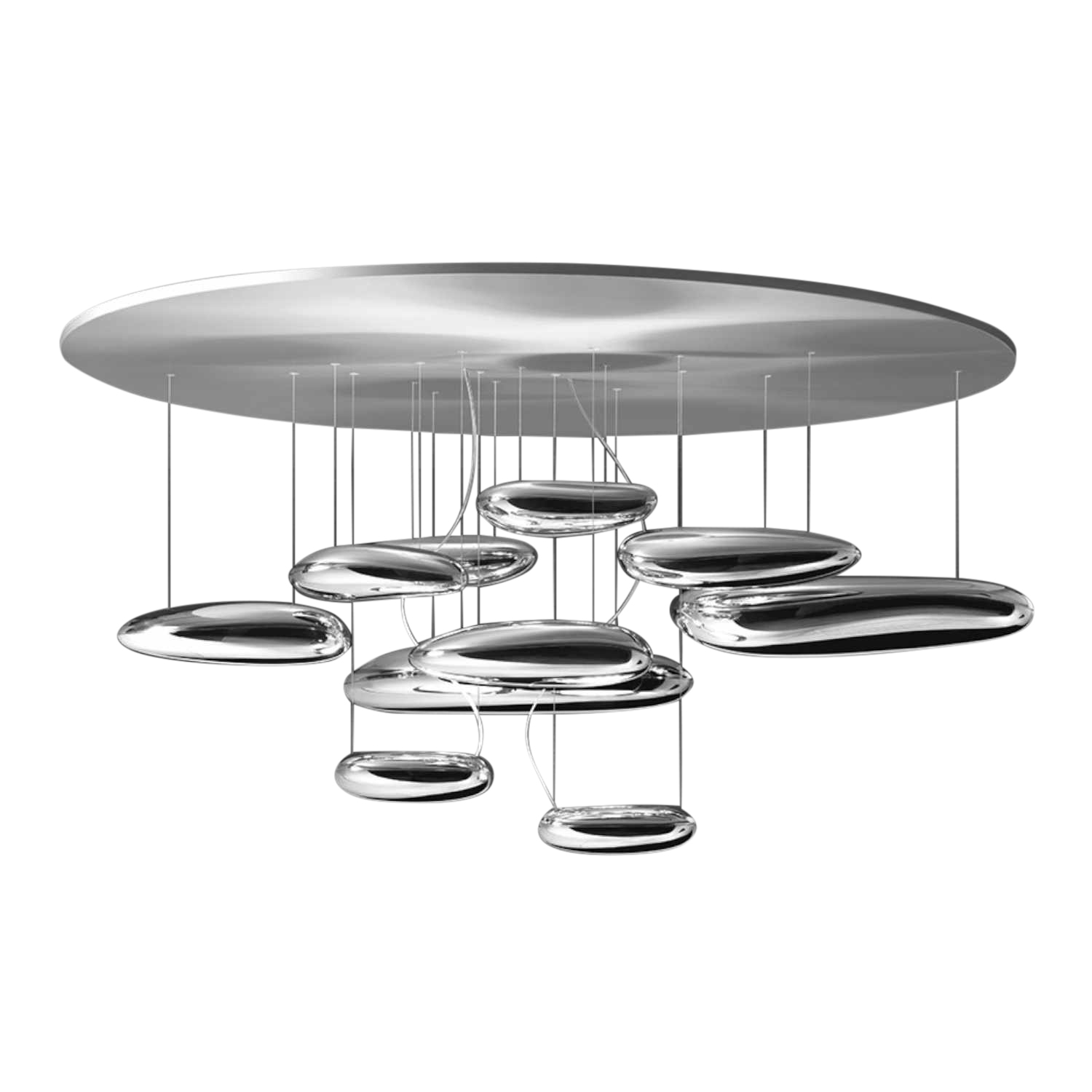 Mercury Ceiling LED Deckenleuchte, Lichtfarbe 2700k von Artemide