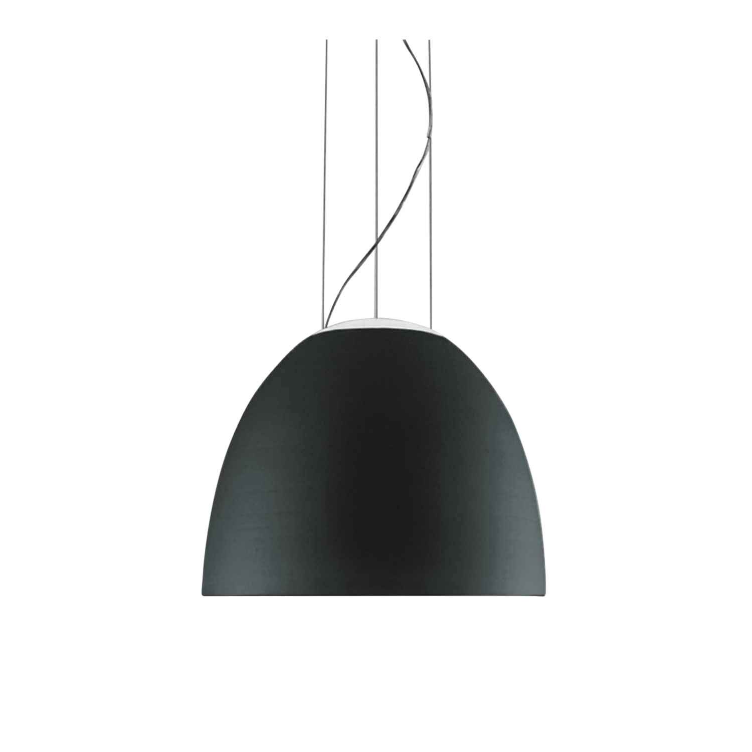 Nur Mini LED Pendelleuchte, Farbe aluminiumgrau von Artemide