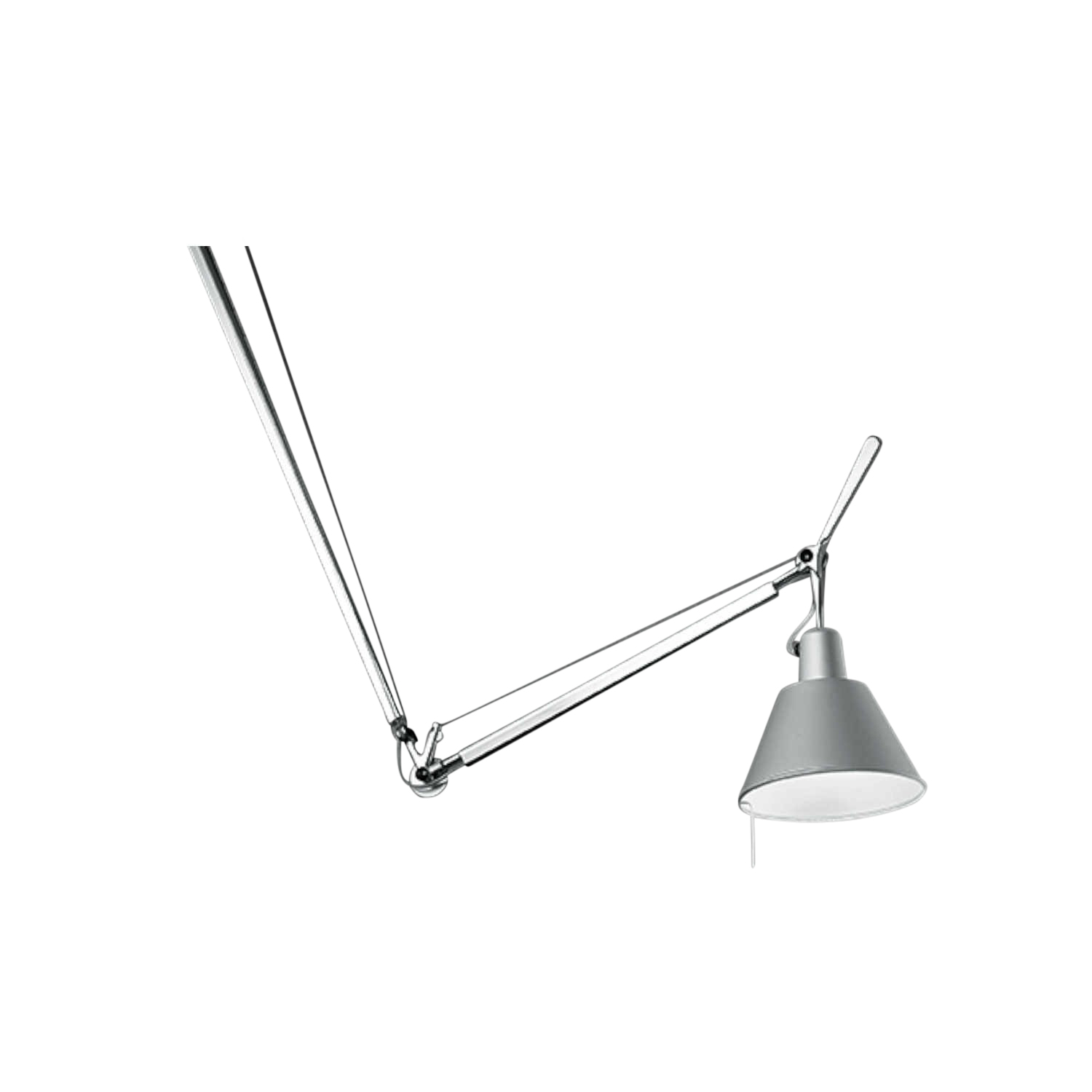 Tolomeo Decentrata Suspension Diffusor Alu Pendelleuchte von Artemide