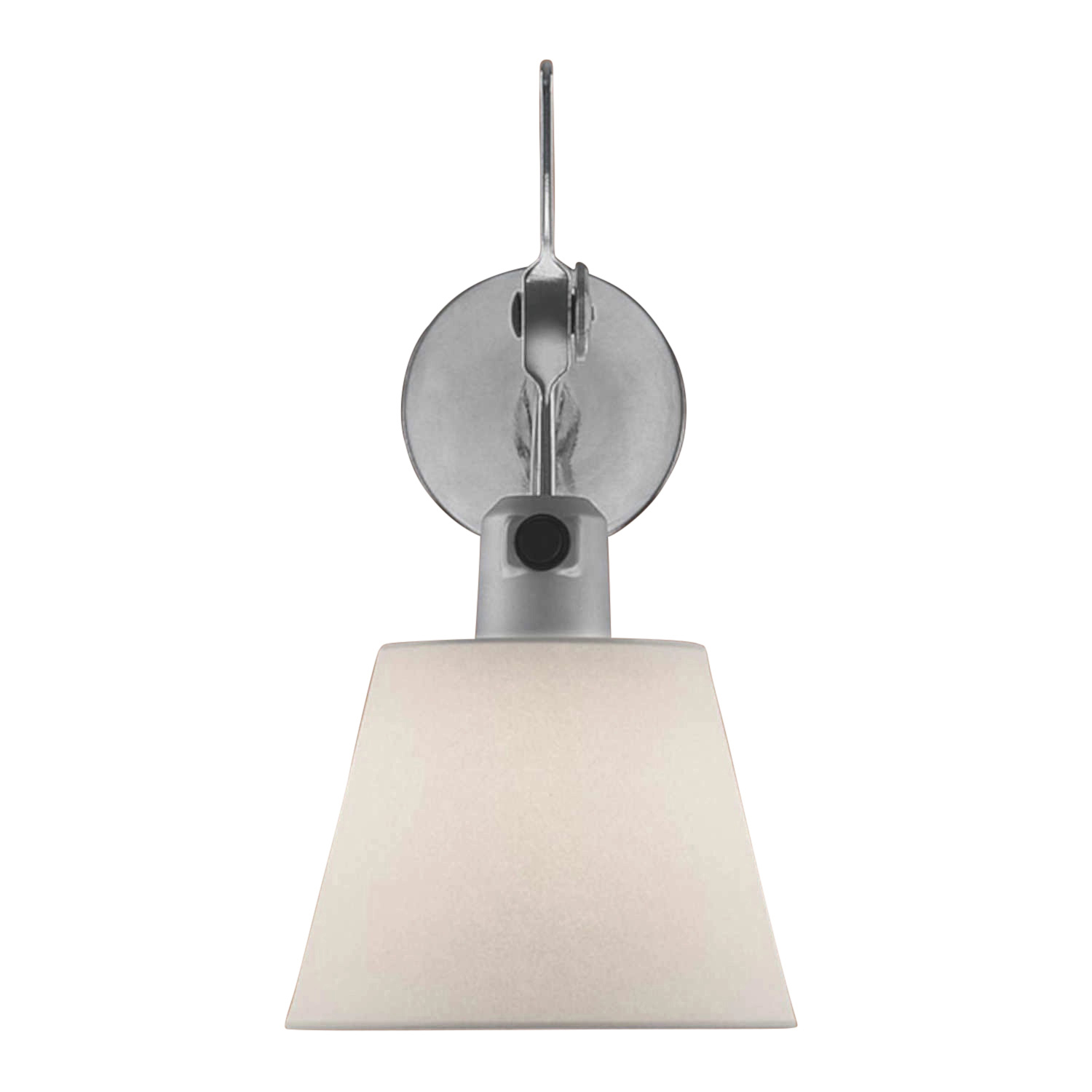 Tolomeo Diffusore 18 Wall Wandleuche, Schirm satin grau