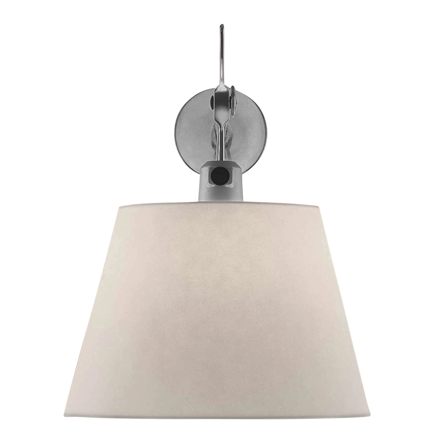 Tolomeo Diffusore 32 Wall Wandleuche, Schirm satin grau von Artemide