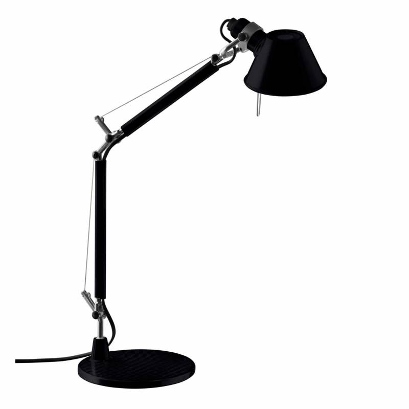 Tolomeo Micro Tischleuchte, Farbe schwarz von Artemide