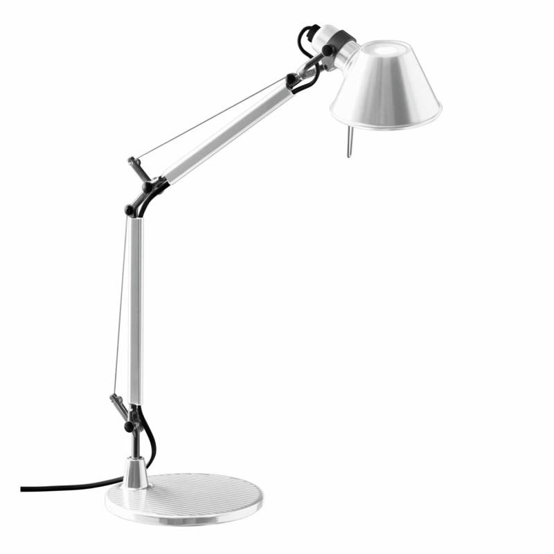 Tolomeo Micro Tischleuchte, Farbe weiss hochglanzpoliert von Artemide