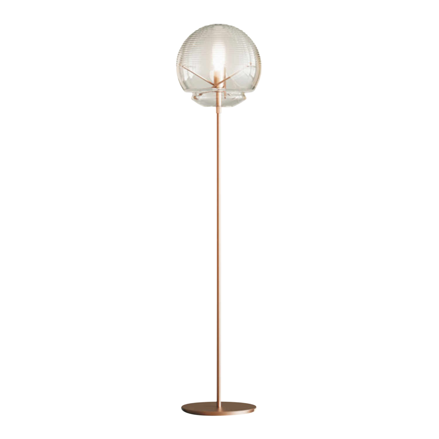 Vitruvio LED Stehleuchte, Ausführung diffusor rauchgrau, struktur schwarz Vitruvio LED Stehleuchte, Ausführung diffusor rauchgrau, struktur schwarz von Artemide