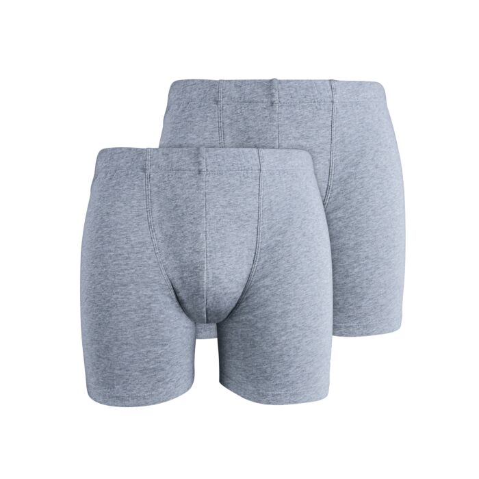 3er Pack Boxershorts Softbund, grau meliert von Artime