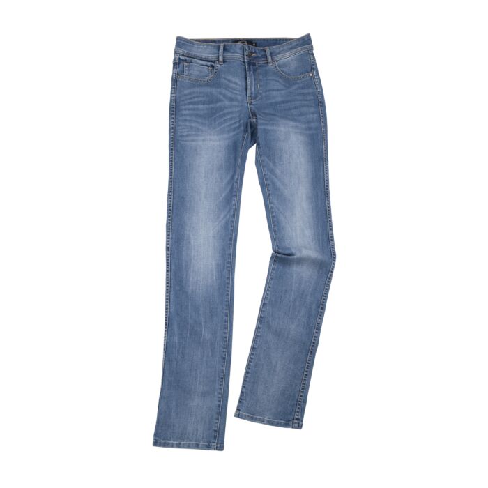 5-Pocket Damen Jeans in Stretch-Qualität, blue bleached, 34 von Artime